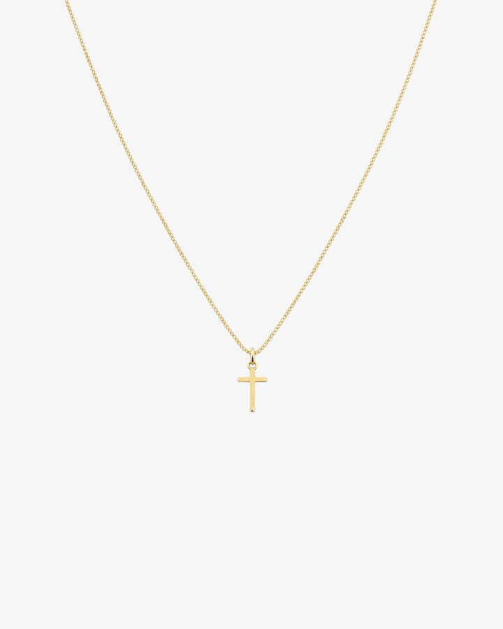 CADENA CRUZ CLÁSICA ORO