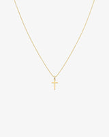 CADENA CRUZ CLÁSICA ORO