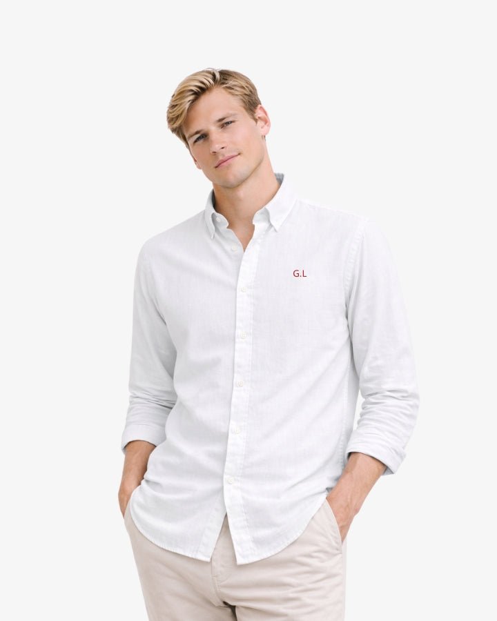 CAMISA BLANCA | BORDADO MINIMALISTA