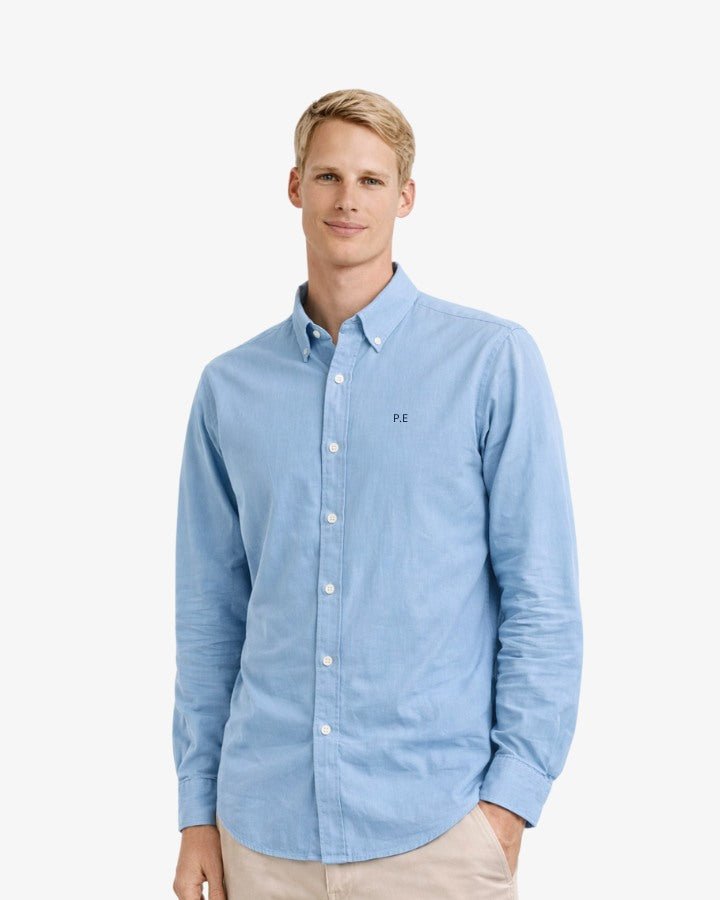 CAMISA LIGHT BLUE | MONOGRAMS INITIALS