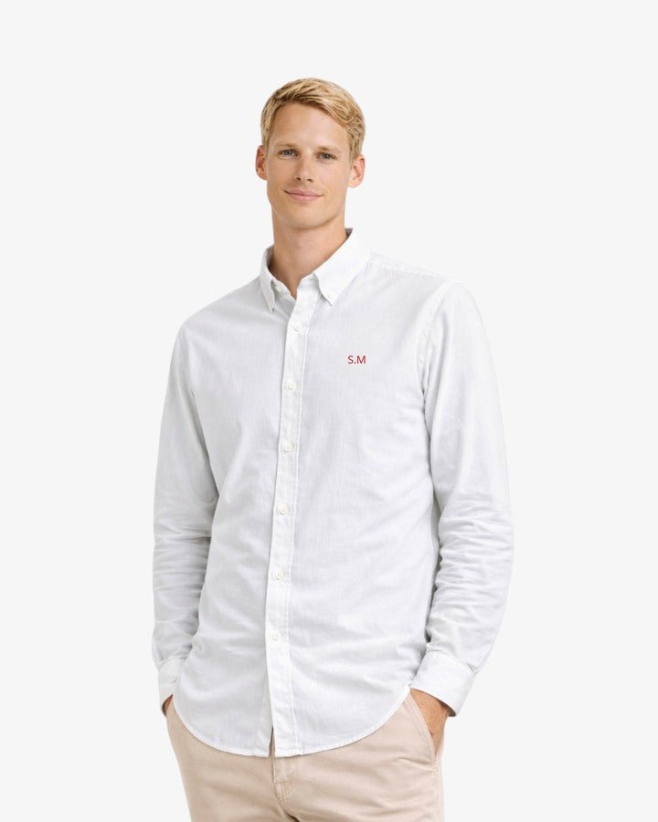 CAMISA WHITE | MONOGRAMS INITIALS