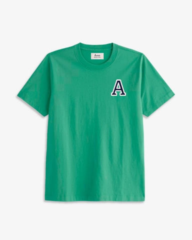 KELLY GREEN T-SHIRT | INITIAL MINI