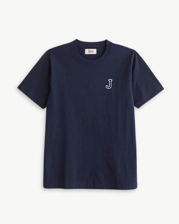 CAMISETA AZUL MARINO | INICIAL