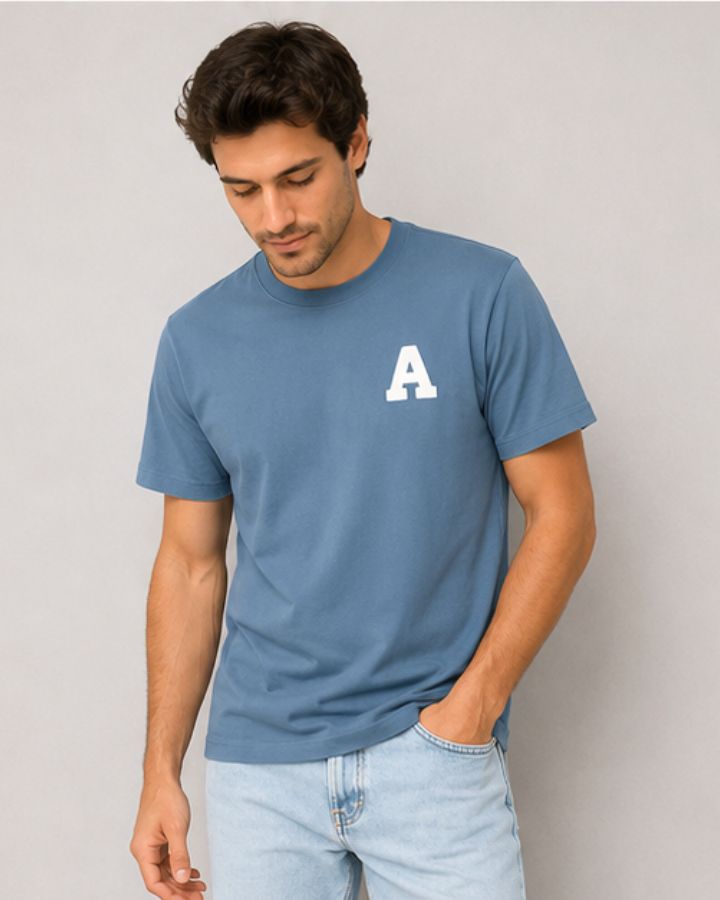 CAMISETA AZUL OCÉANO | INICIAL