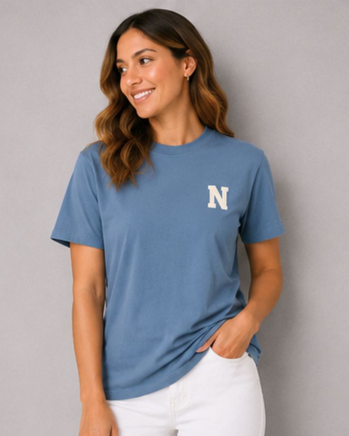 CAMISETA AZUL OCÉANO | INICIAL