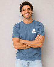 CAMISETA AZUL OCÉANO | INICIAL