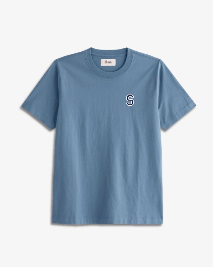 CAMISETA AZUL OCÉANO | INICIAL ANITIALS 