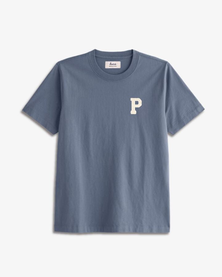 CAMISETA AZUL PIZARRA | INICIAL