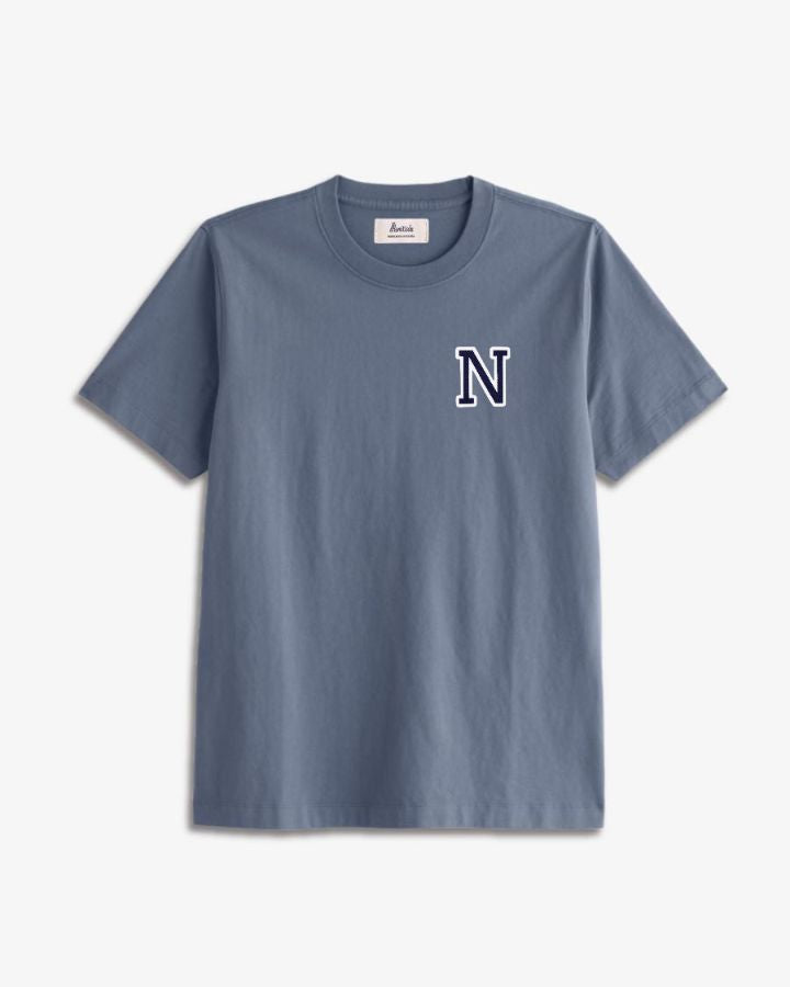 CAMISETA AZUL PIZARRA | INICIAL