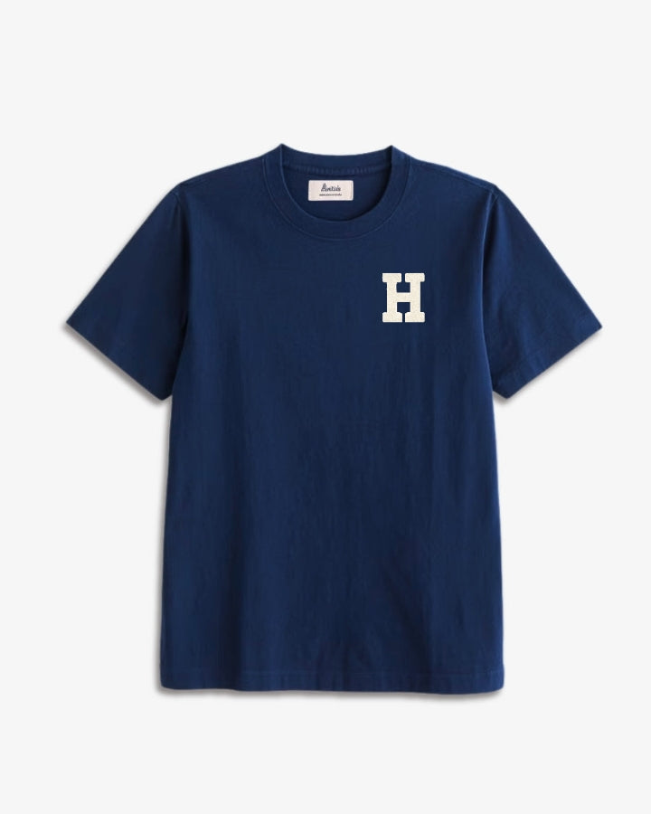 CAMISETA AZUL TINTA | INICIAL