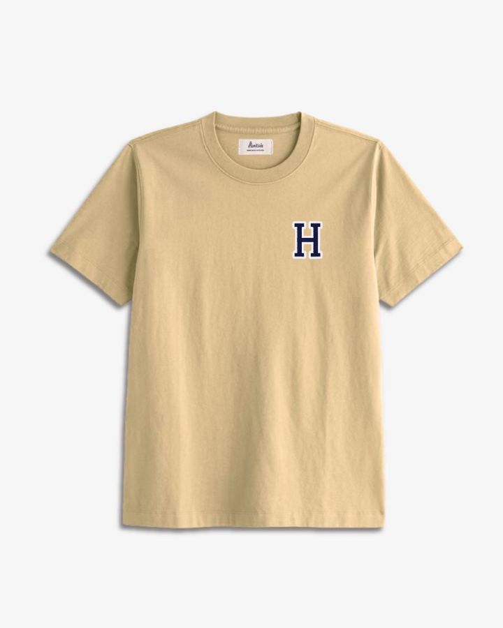 CAMISETA BEIGE OSCURO | INICIAL