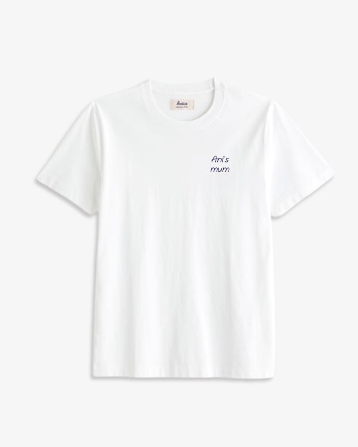CAMISETA BLANCA | BORDADO PERSONALIZADO