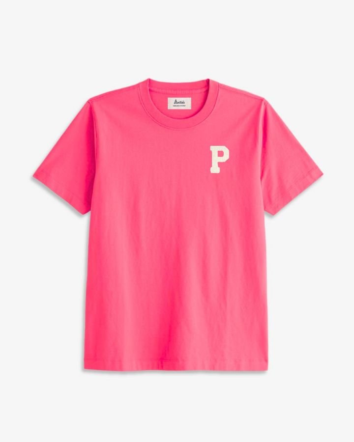 CAMISETA FUCSIA FLUOR | INICIAL MINI RIZO