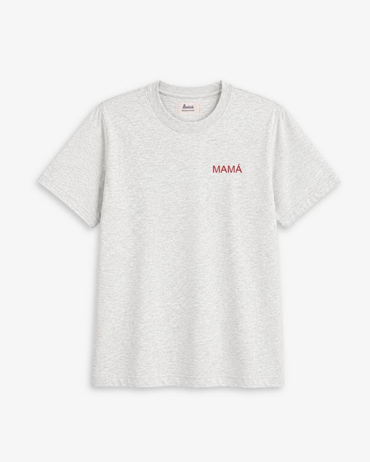 CAMISETA GRIS | BORDADO PERSONALIZADO