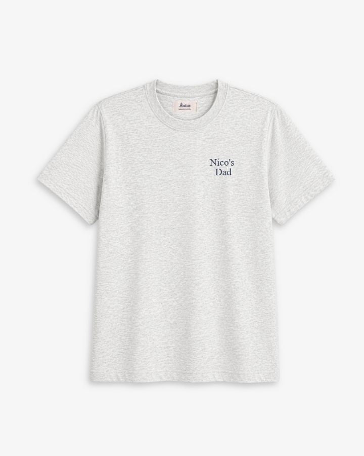 CAMISETA GRIS | BORDADO PERSONALIZADO
