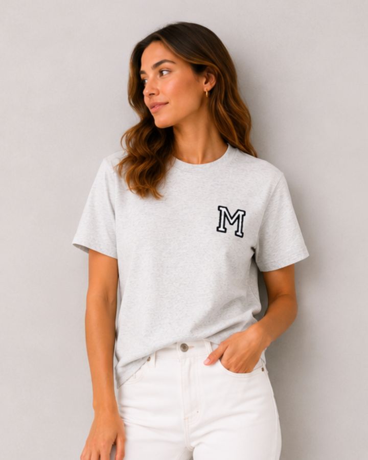 CAMISETA GRIS | INICIAL