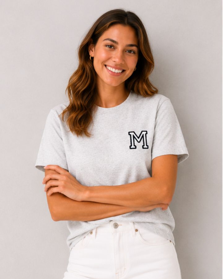 CAMISETA GRIS | INICIAL