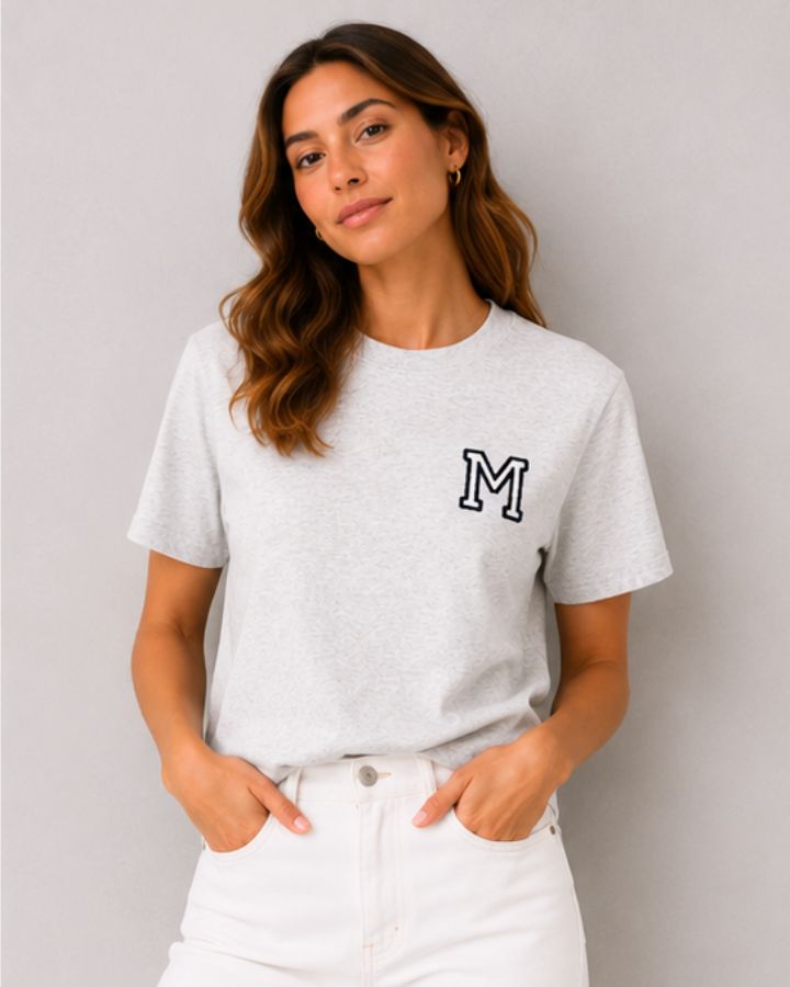 CAMISETA GRIS | INICIAL