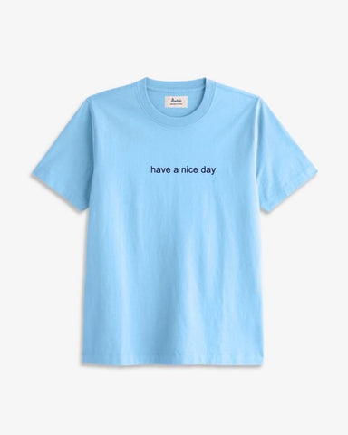 LIGHT BLUE T-SHIRT | PERSONALIZED