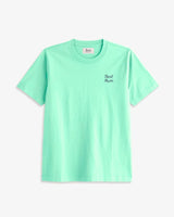 CAMISETA LIGHT MINT BORDADO "Best Mum" | TALLA S