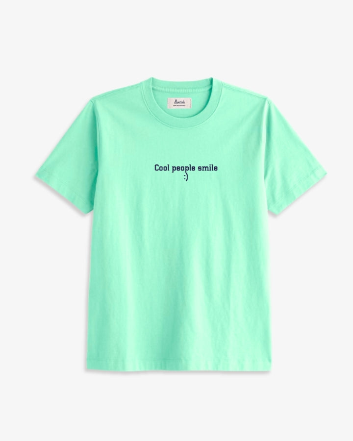 CAMISETA LIGHT MINT | BORDADO PERSONALIZADO