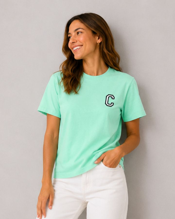 CAMISETA LIGHT MINT | INICIAL