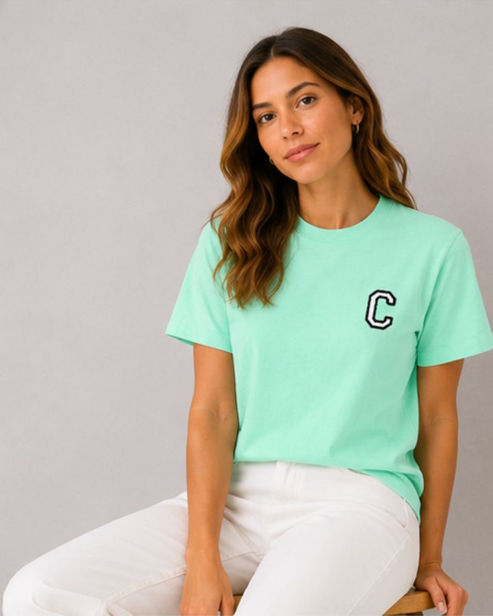 CAMISETA LIGHT MINT | INICIAL