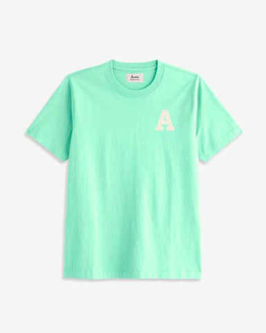 LIGHT MINT T-SHIRT | INITIAL MINI CURL