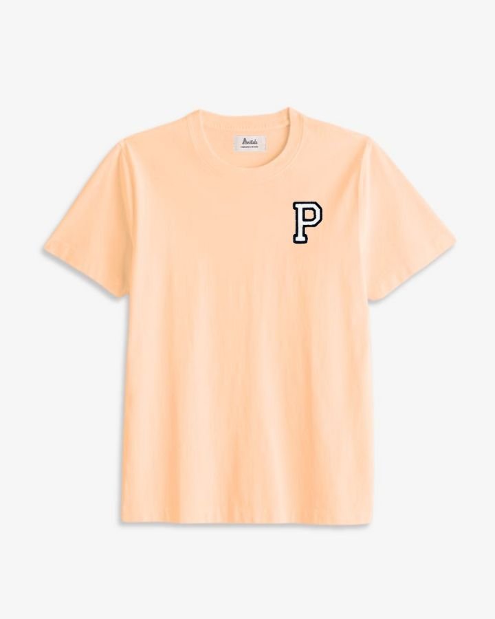 ORANGE T-SHIRT | INITIAL MINI