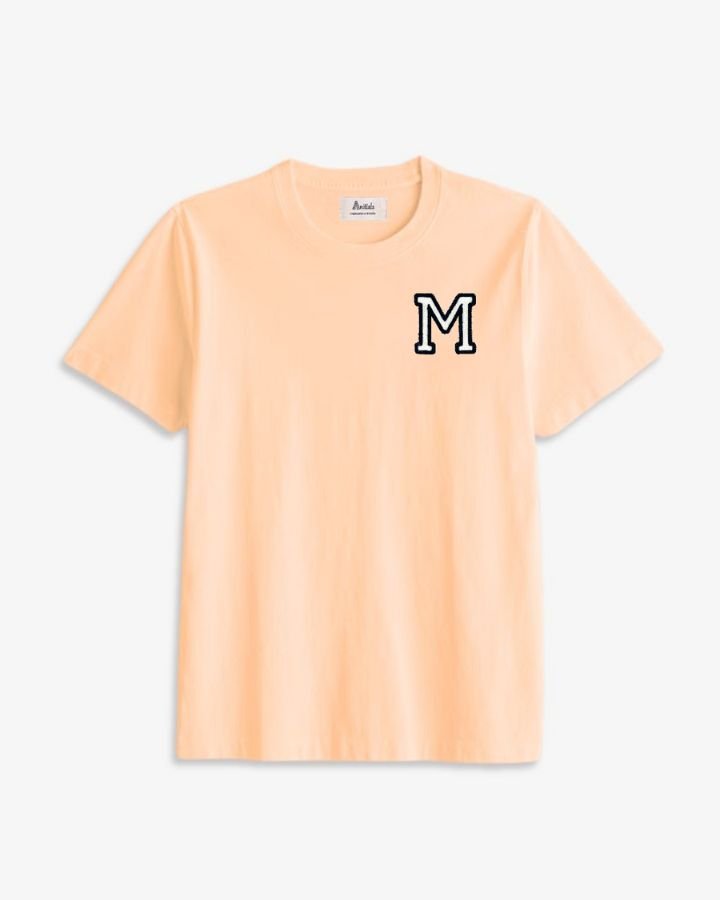 ORANGE T-SHIRT | INITIAL MINI