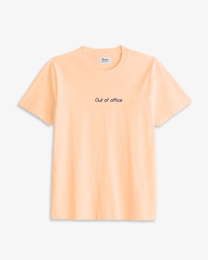 ORANGE T-SHIRT | PERSONALIZED