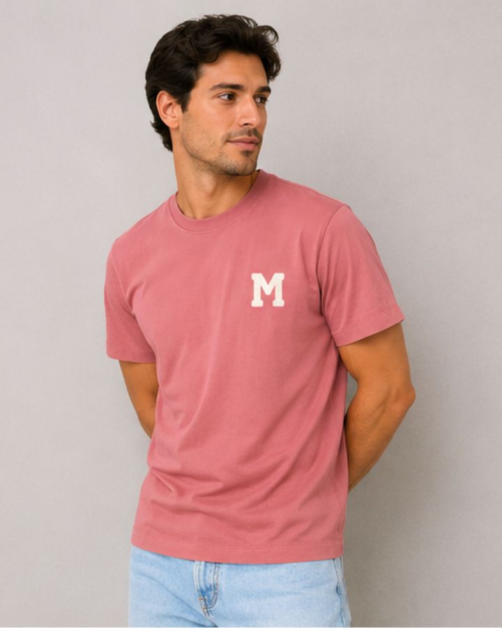 CAMISETA ROJO TEJA | INICIAL