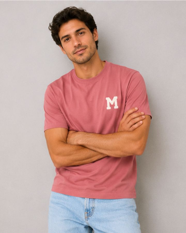 CAMISETA ROJO TEJA | INICIAL