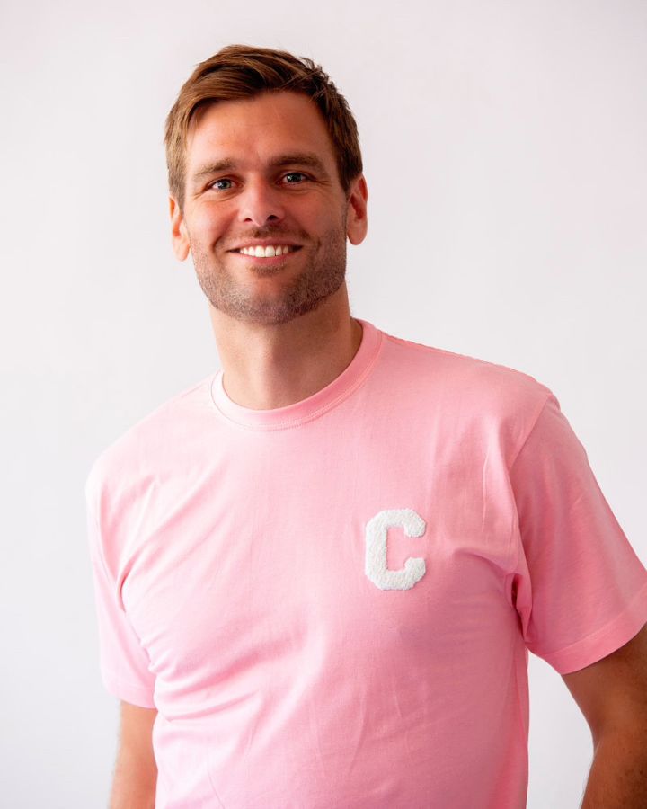 CAMISETA ROSA CLARO | INICIAL