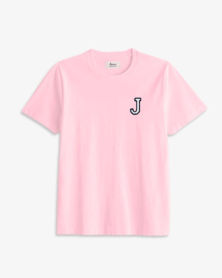 CAMISETA ROSA CLARO | INICIAL