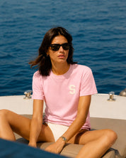 CAMISETA ROSA CLARO | INICIAL