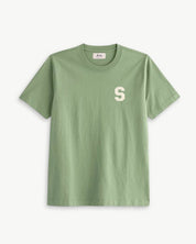CAMISETA VERDE MOSS | INICIAL