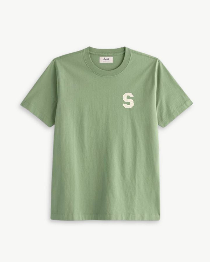 CAMISETA VERDE MOSS | INICIAL