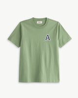 MOSS GREEN T-SHIRT | INITIAL MINI
