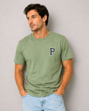 CAMISETA VERDE MOSS | INICIAL