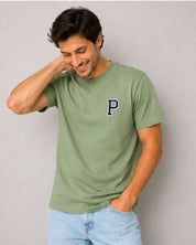 CAMISETA VERDE MOSS | INICIAL