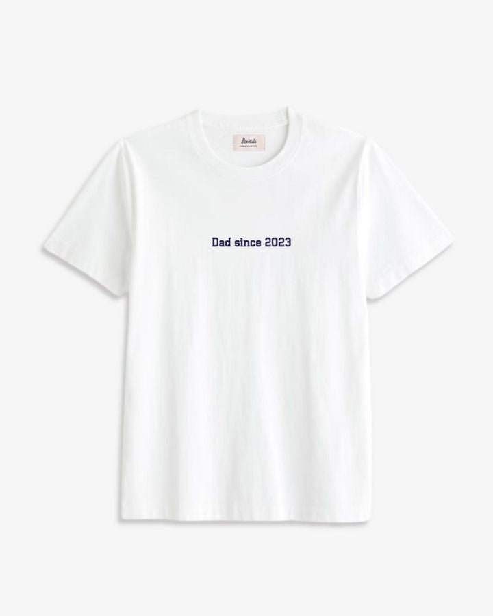 WHITE T-SHIRT | PERSONALIZED