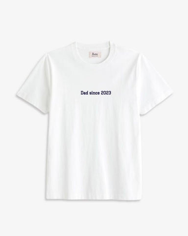 WHITE T-SHIRT | PERSONALIZED