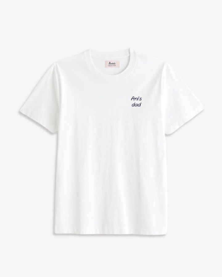 WHITE T-SHIRT | PERSONALIZED