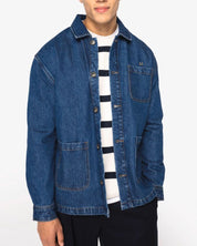 DENIM JACKET | BORDADO MINIMALISTA