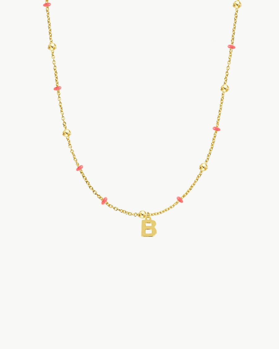 COLLAR_BOLITAS_CORAL_ORO_UNA_O_M_S_INICIALES_MINI_ANITIALS