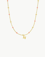 COLLAR_BOLITAS_CORAL_ORO_UNA_O_M_S_INICIALES_MINI_ANITIALS_1