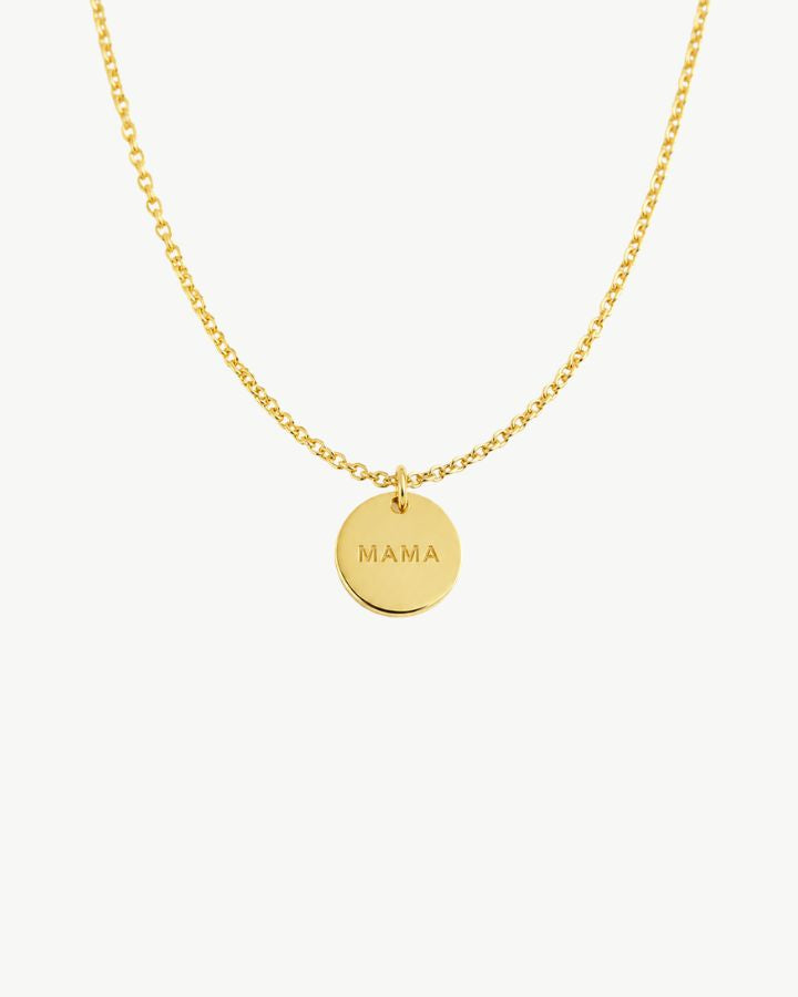 COLLAR CHARM MAMA ORO