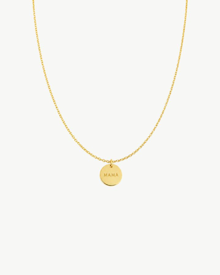 COLLAR CHARM MAMA ORO
