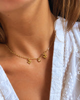 GOLD-PLATED LINK CHAIN | ONE OR MORE MINI INITIALS